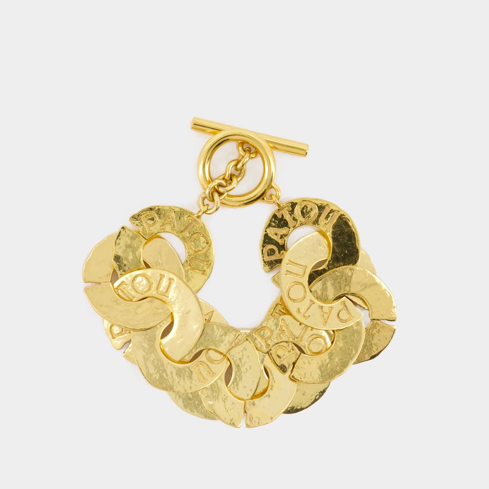 Shop Patou Antique Coins Bracelet -  - Metal - Gold