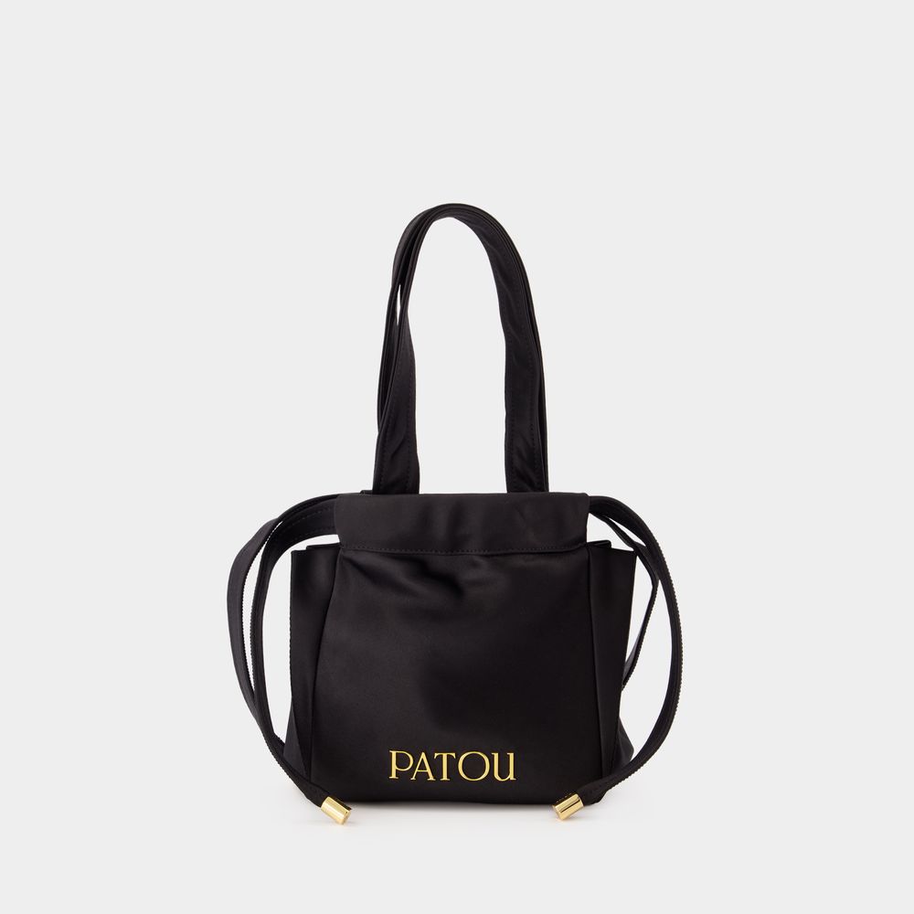 Patou Evening Clutch Bag In Black