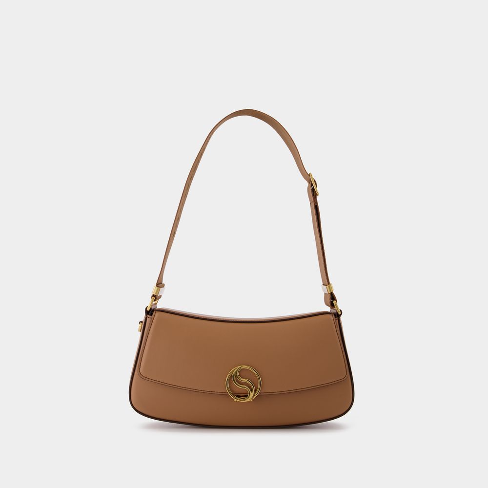 Stella Mccartney Chain Bag Small In Brown