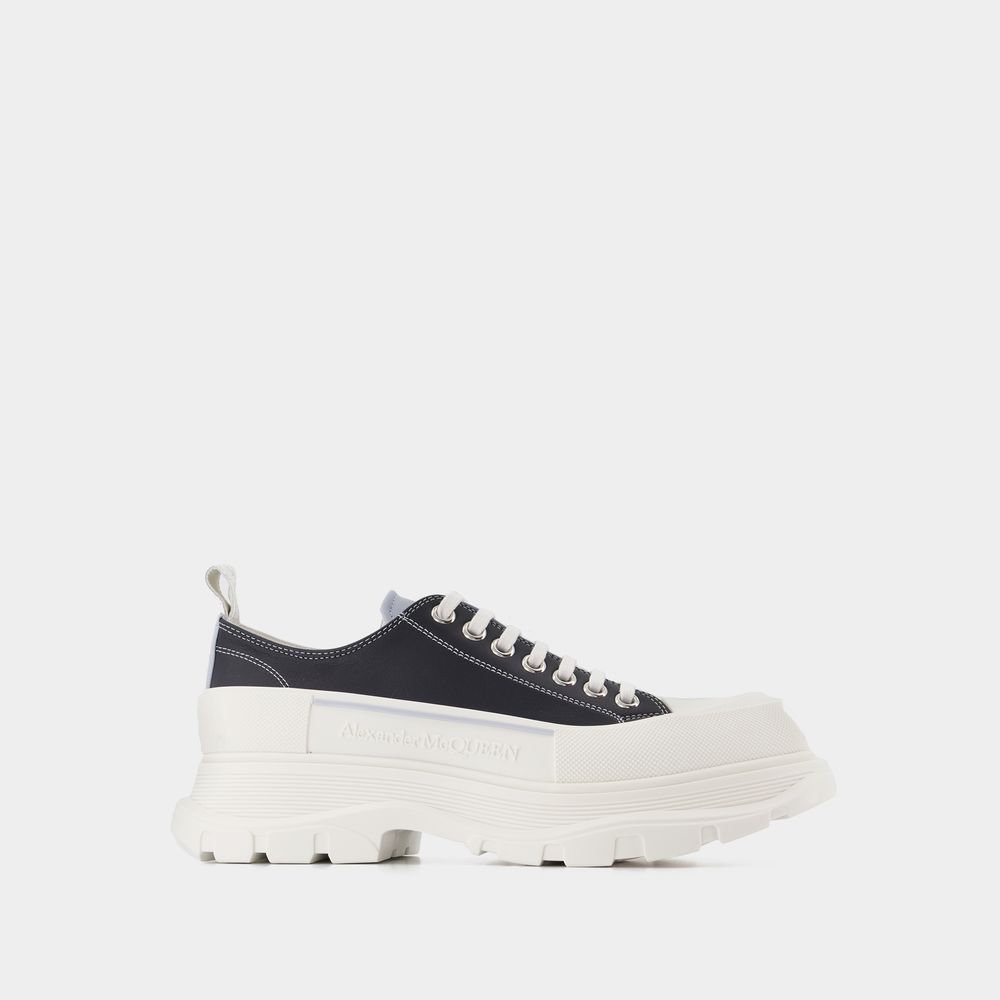Alexander Mcqueen Tread Slick Trainers -  - Multi - Leather In Multicoloured