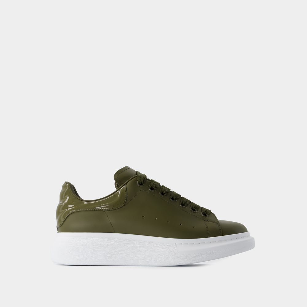 Alexander Mcqueen Oversized Sneakers -  - Leather - Khaki