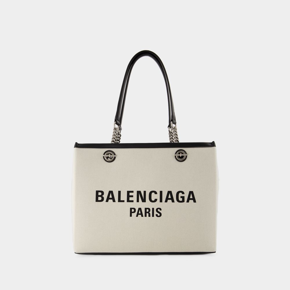 Balenciaga Duty Free Tote Bag M -  - Cotton - Beige