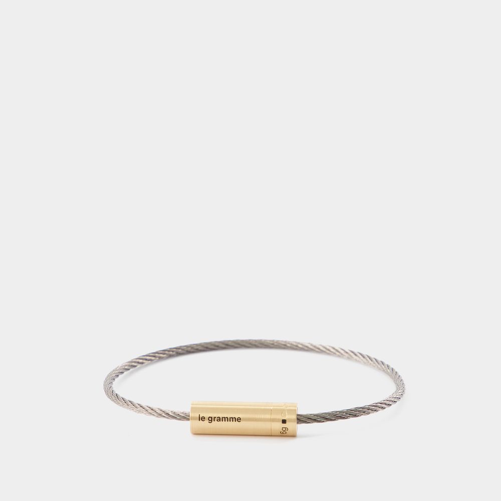 Le Gramme Cable Bracelet Le 6g In Gold