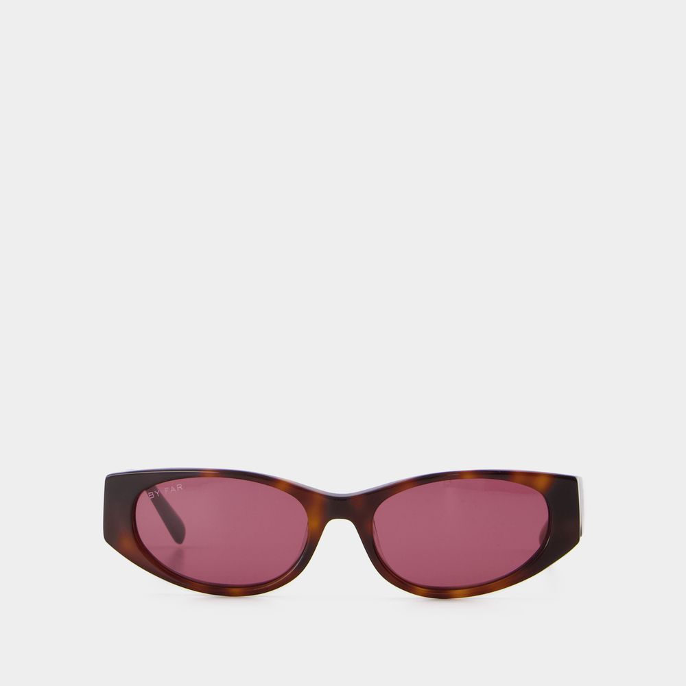 Shop By Far Sunglasses -  - Rodeo - Brown