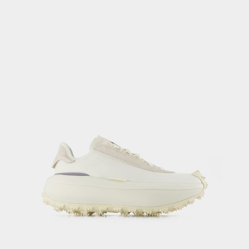 Y-3 Makura Sneakers -  - Cream/grey - Leather In White