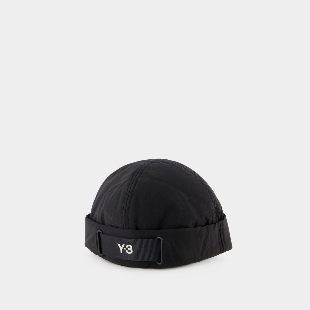 Shop Y-3 Hat -  - Black - Synthetic