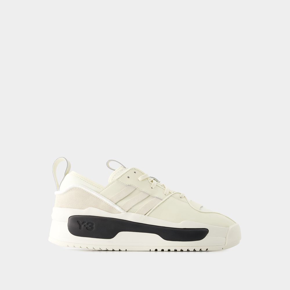 Y-3 Rivalry Sneakers -  - Leather - White
