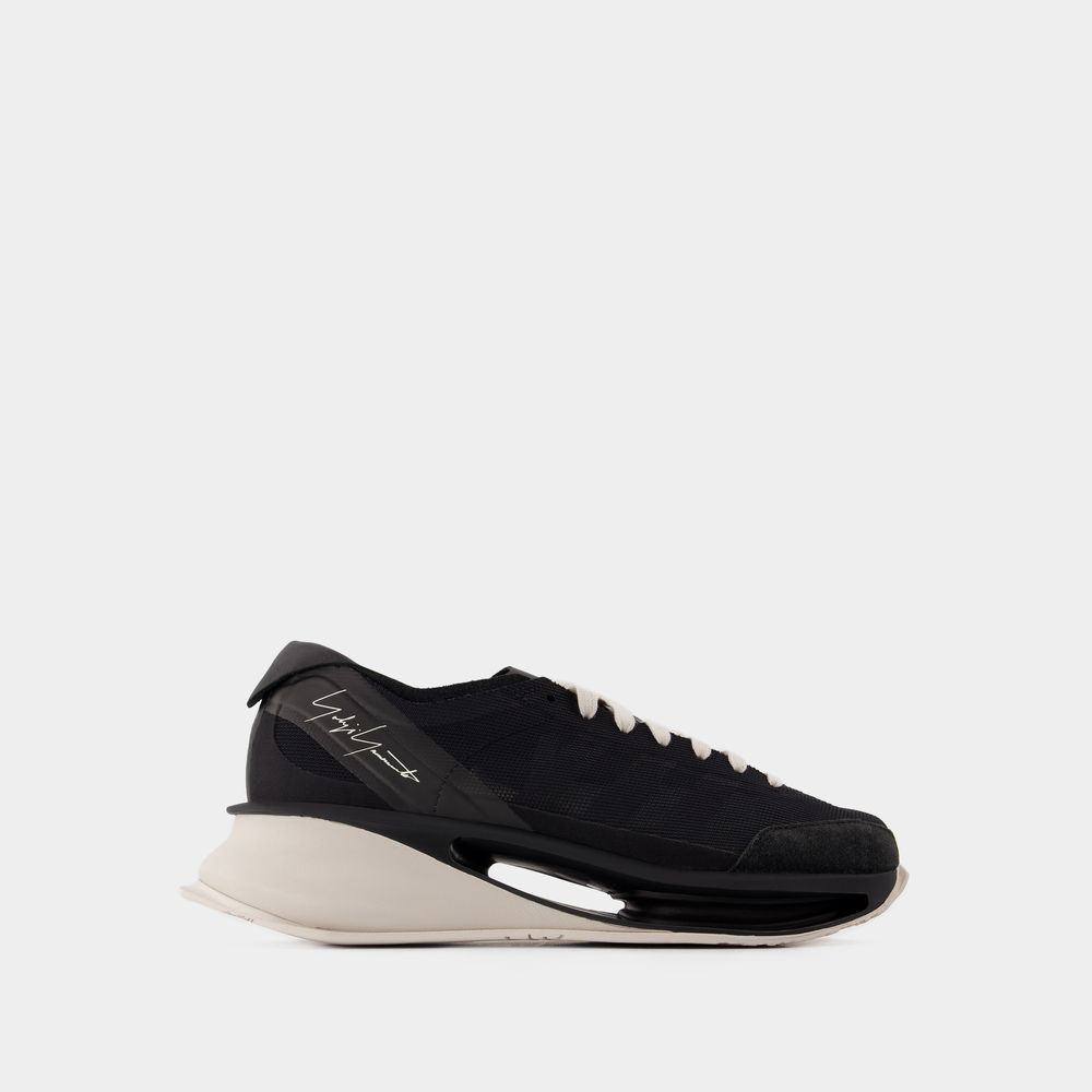 Shop Y-3 Sneakers S Gendo Run -  - Cuir - Noir In Black