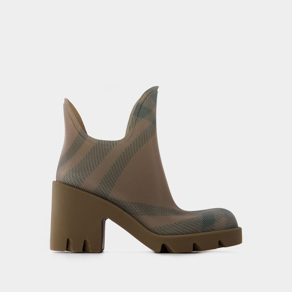 Shop Burberry Bottines Marsh -  - Synthétique - Nude In Neutral