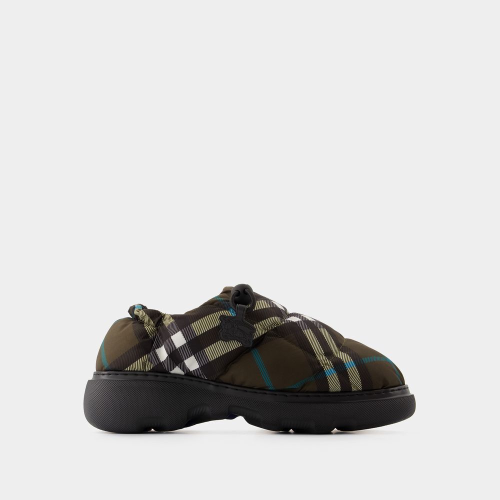 Shop Burberry Mules Pillow Low -  - Nylon - Multicolore