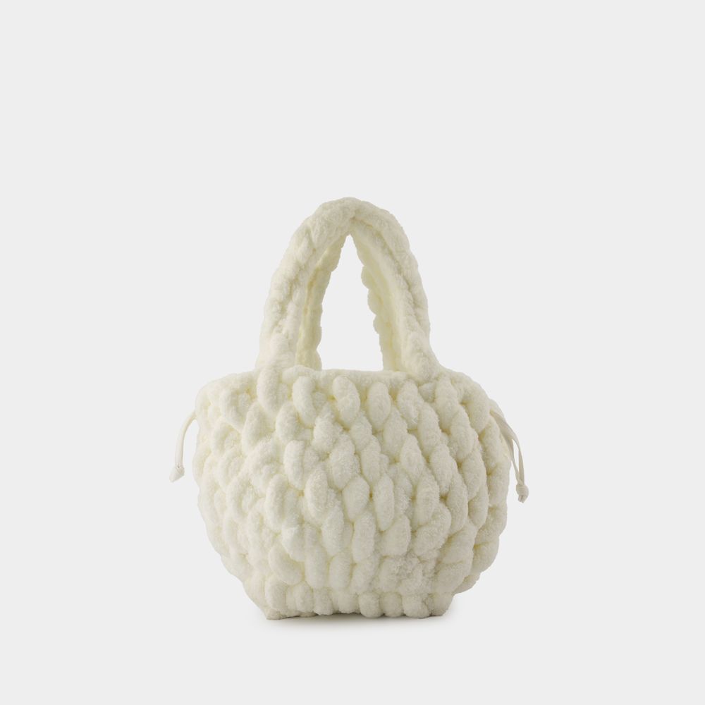 Jw Anderson Small Blanket Shopper Bag - J.w. Anderson - Cotton - White In White