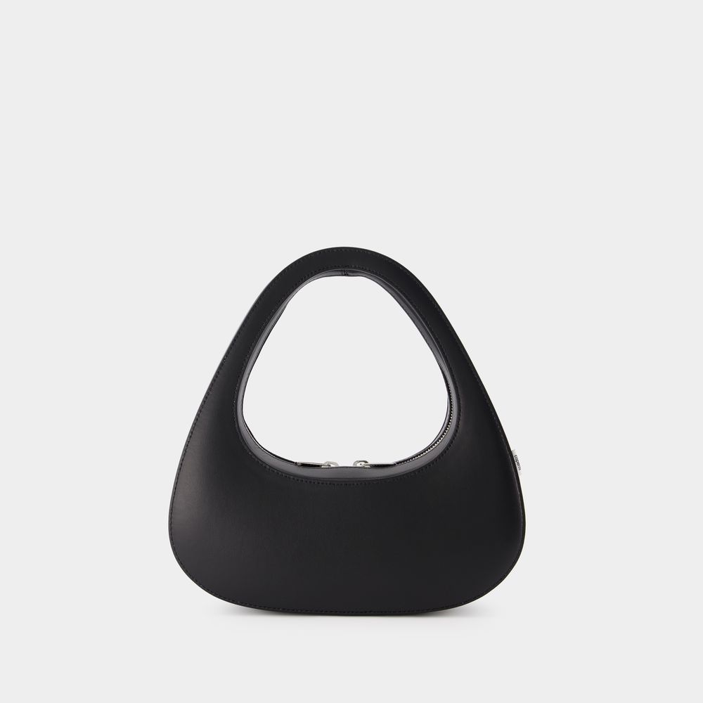 Shop Coperni Baguette Swipe Crossbody - - Leather - Black