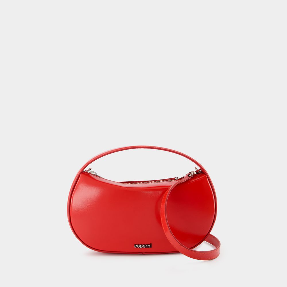 Shop Coperni Small Sound Swipe Bag -  - Leather - Red