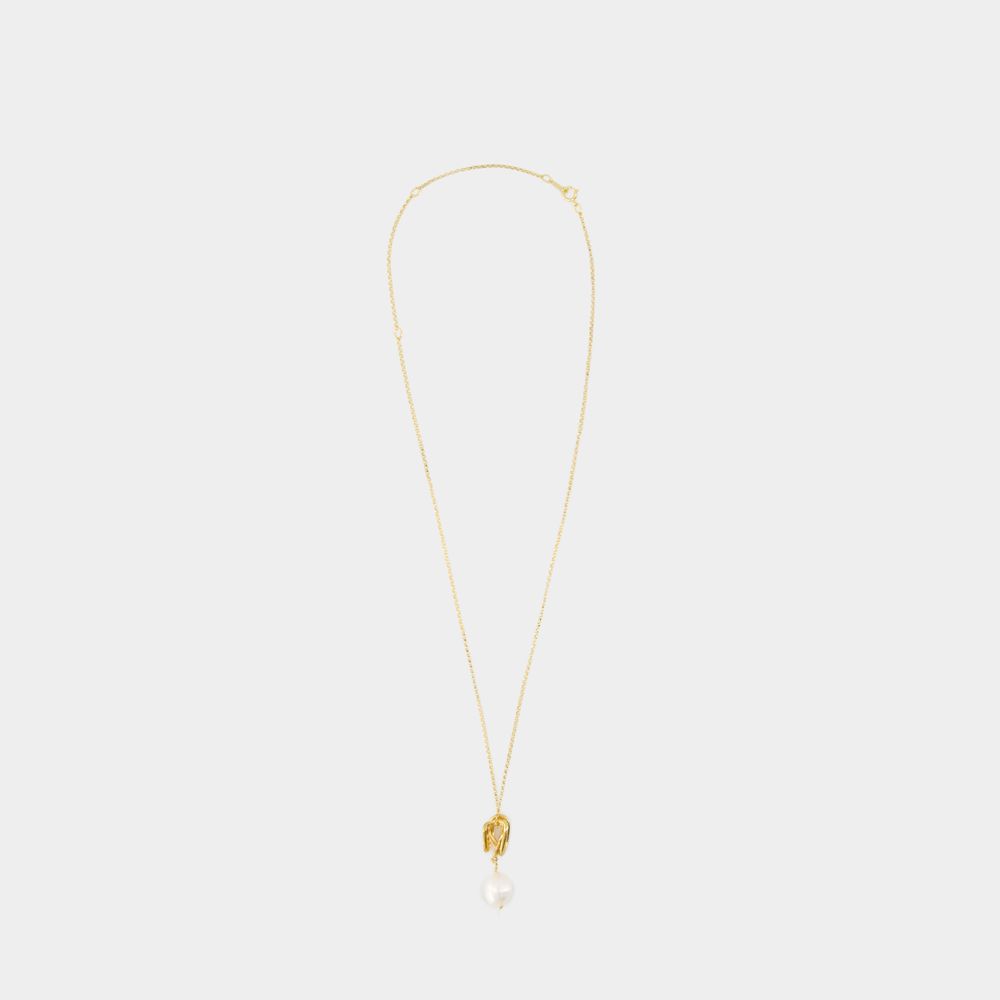 Shop Alighieri Human Nature Necklace -  - Gold Plated - Gold