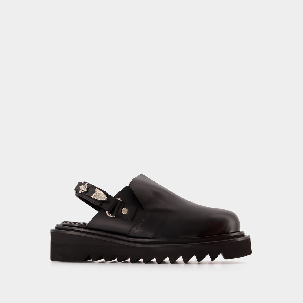 Toga Virilis Aj1249 Flat Shoes -  - Black - Leather