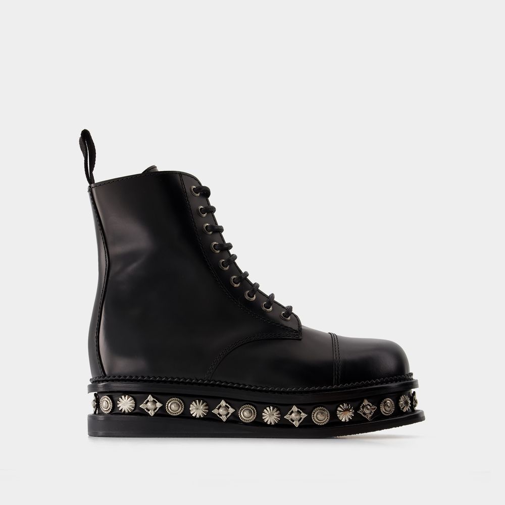 Toga Virilis Boots -  - Leather - Black