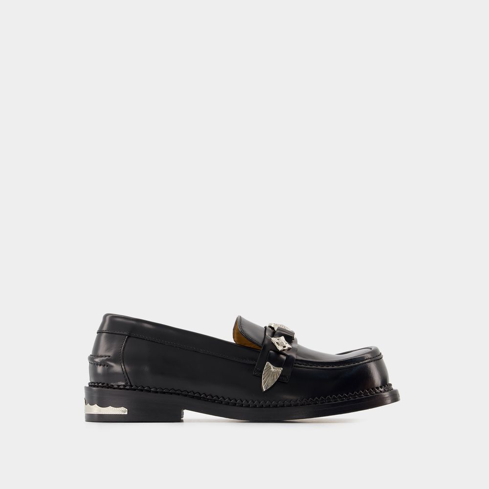 Toga Pulla Aj1041 Loafers In Black