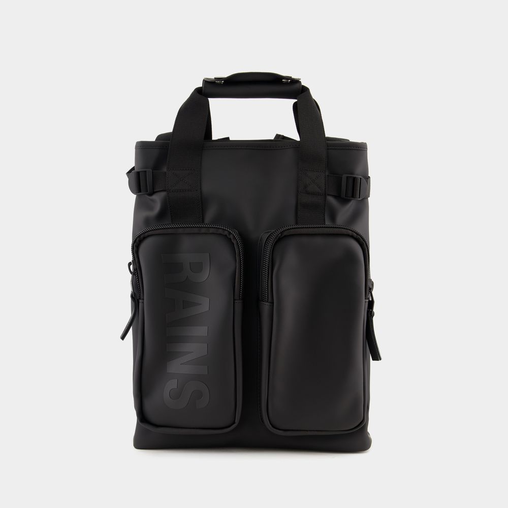 Photos - Backpack RAINS Texel  -  - Synthetic - Black 