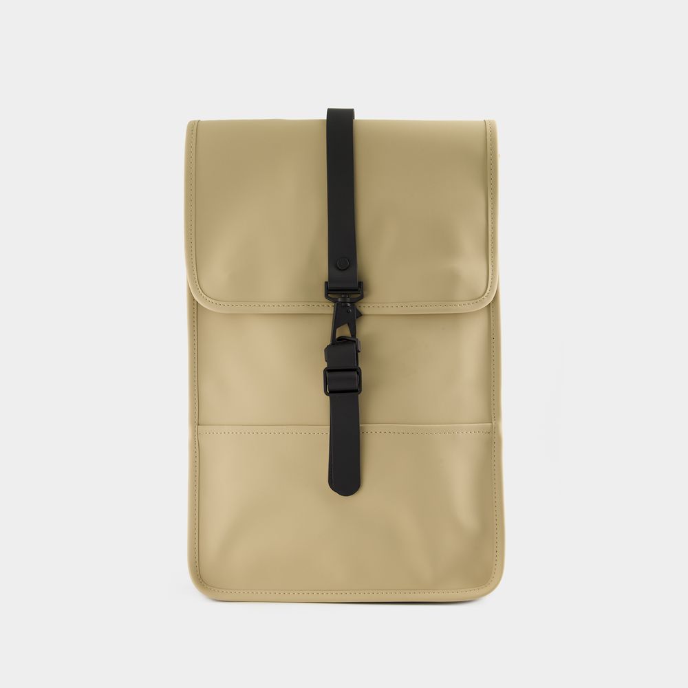Photos - Backpack RAINS Mini W3  -  - Synthetic - Beige 