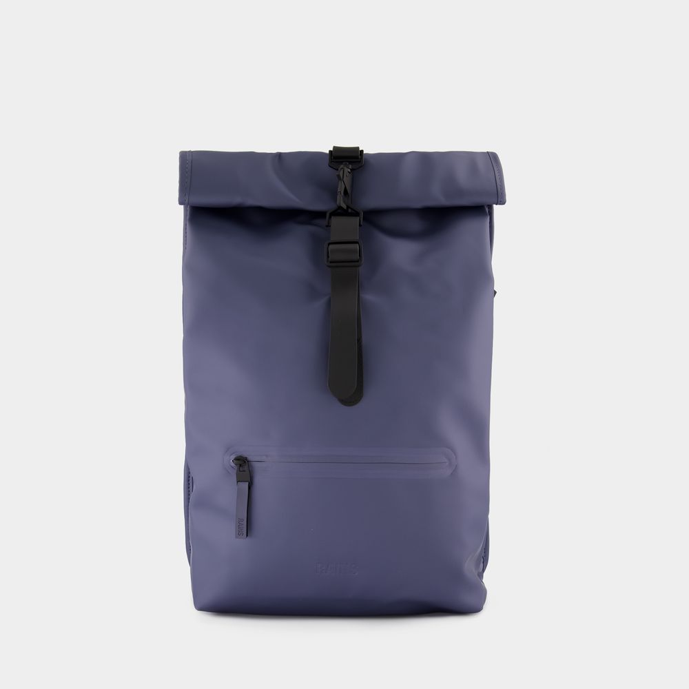 Rains Rolltop Rucksack W3 Backpack -  - Synthetic - Bay In Blue