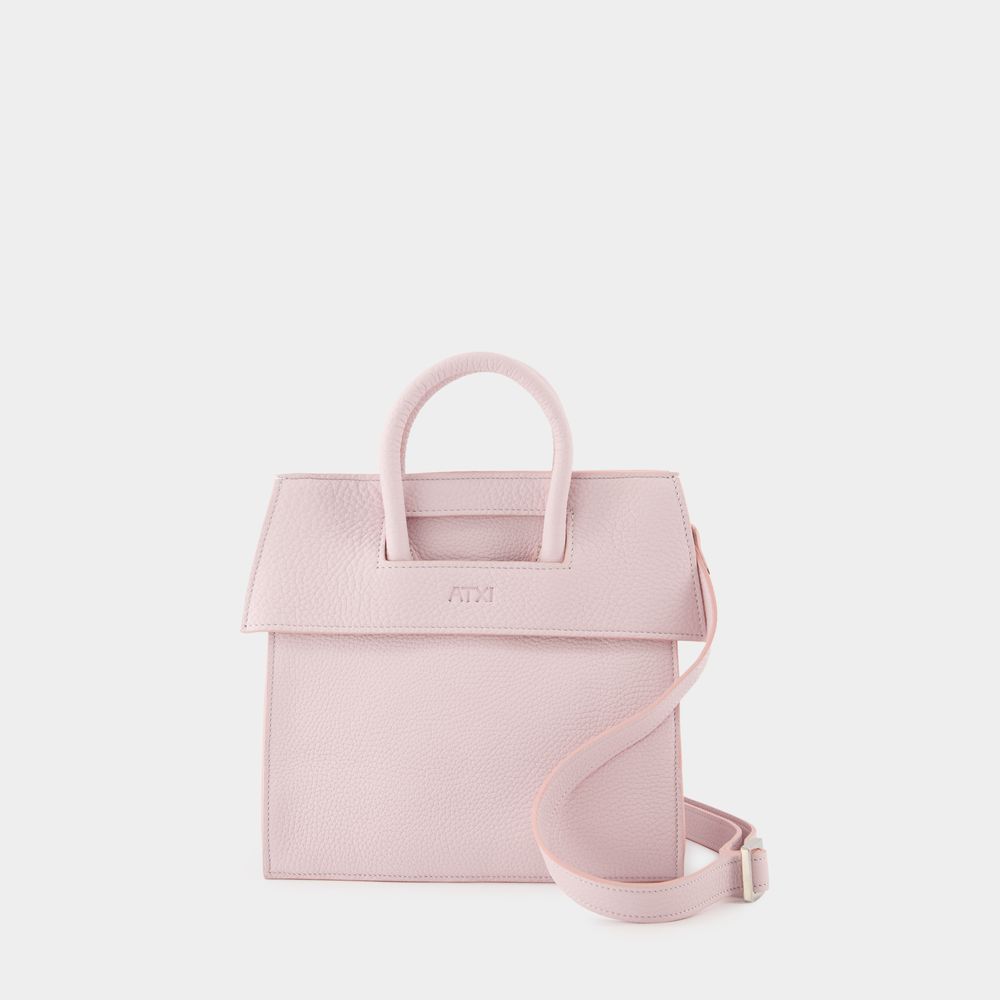 Shop Atxi Etxea Mini Purse -  - Leather - Fushia Pink