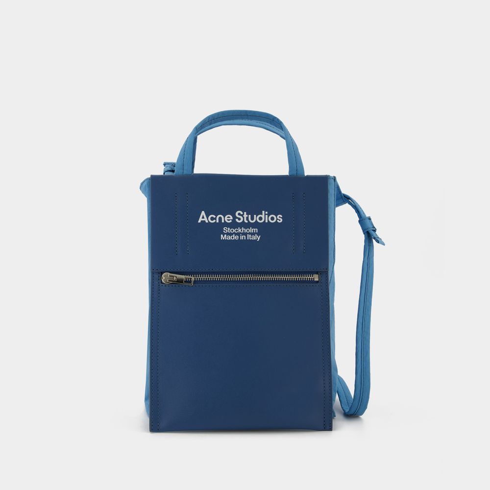 Shop Acne Studios Tote Bag -  -  Blue Poudrã©/blue - Leather