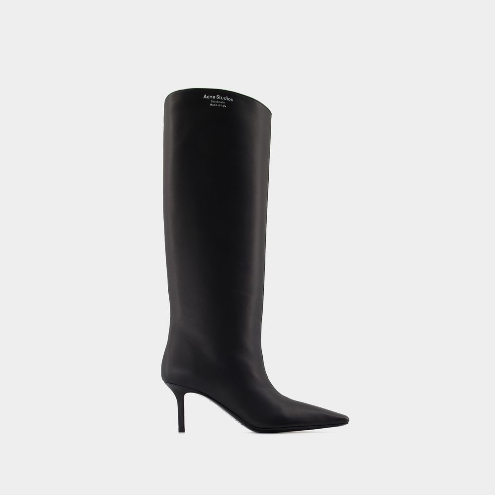 Acne Studios Bottes - - Cuir - Noir In Black