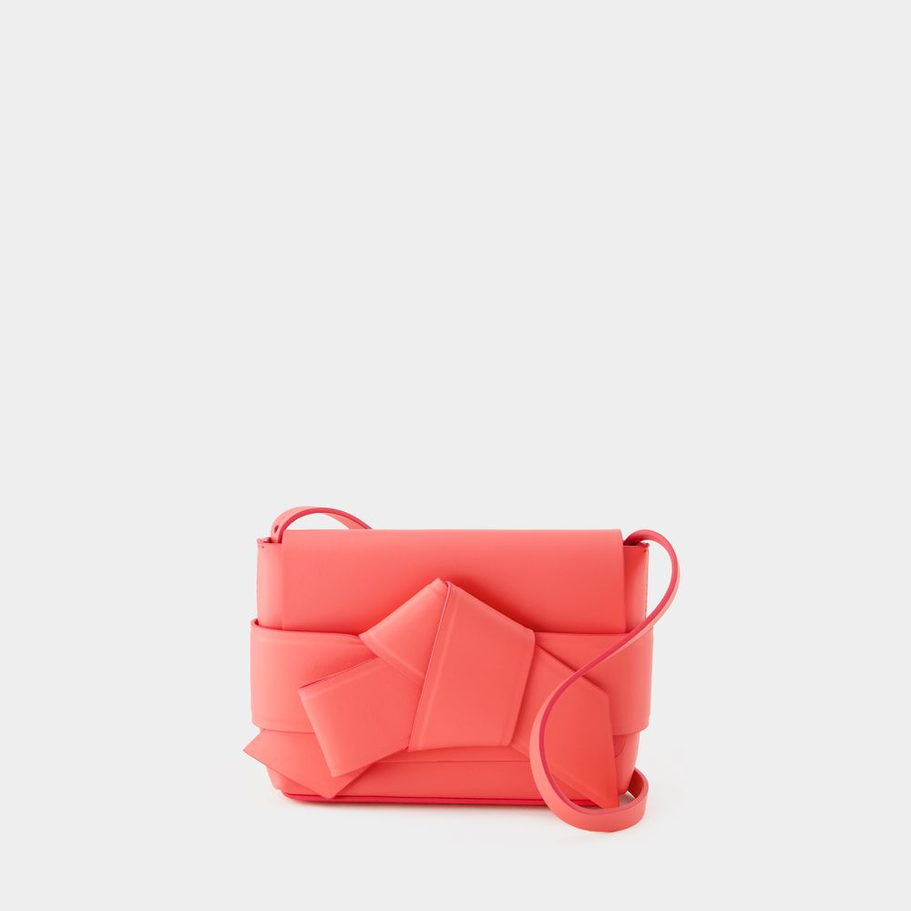 Acne Studios Musubi Wallet On Chain -  - Leather - Electric Pink