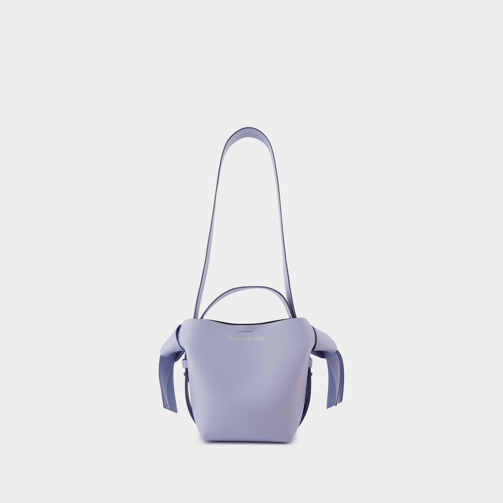 Shop Acne Studios Sac À Bandoulière Musubi Mini R -  - Cuir - Bleu In Blue