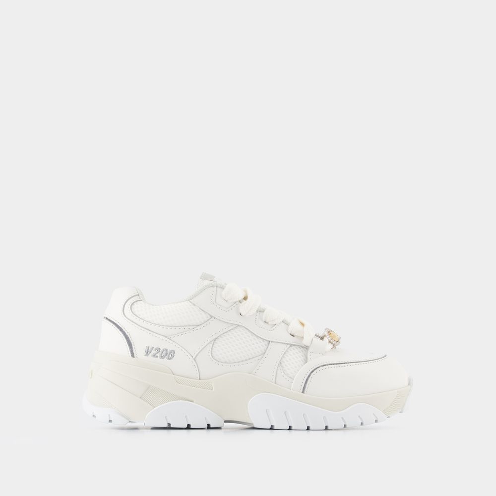Shop Axel Arigato Catfish Sneakers -  - White - Leather