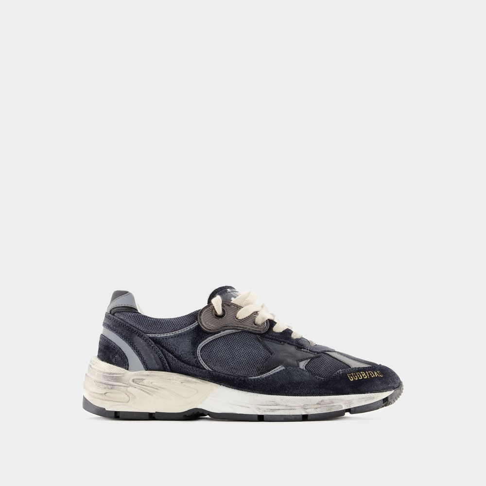 Shop Golden Goose Running Sneakers -  Deluxe Brand - Leather - Dark Blue