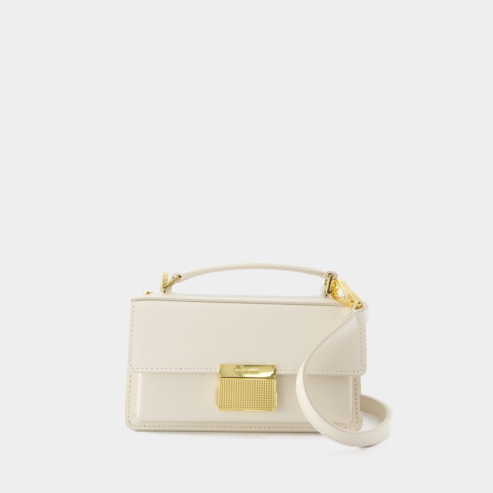 Shop Golden Goose Venezia Small Bag -  Deluxe Brand - Leather - Butter In White
