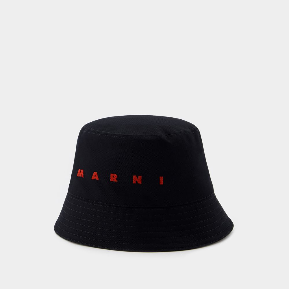 Shop Marni Bob -  - Coton - Noir In Black