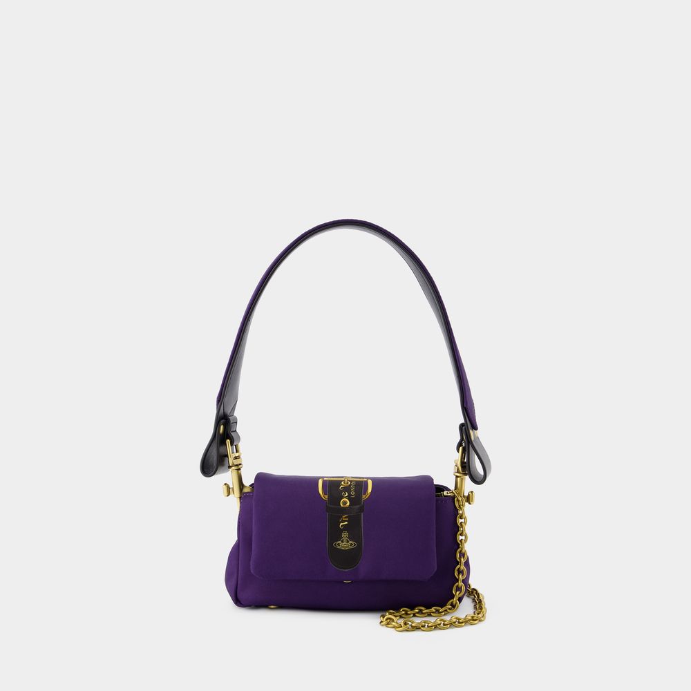 Shop Vivienne Westwood Hazel Small Bag -  - Synthetic - Purple