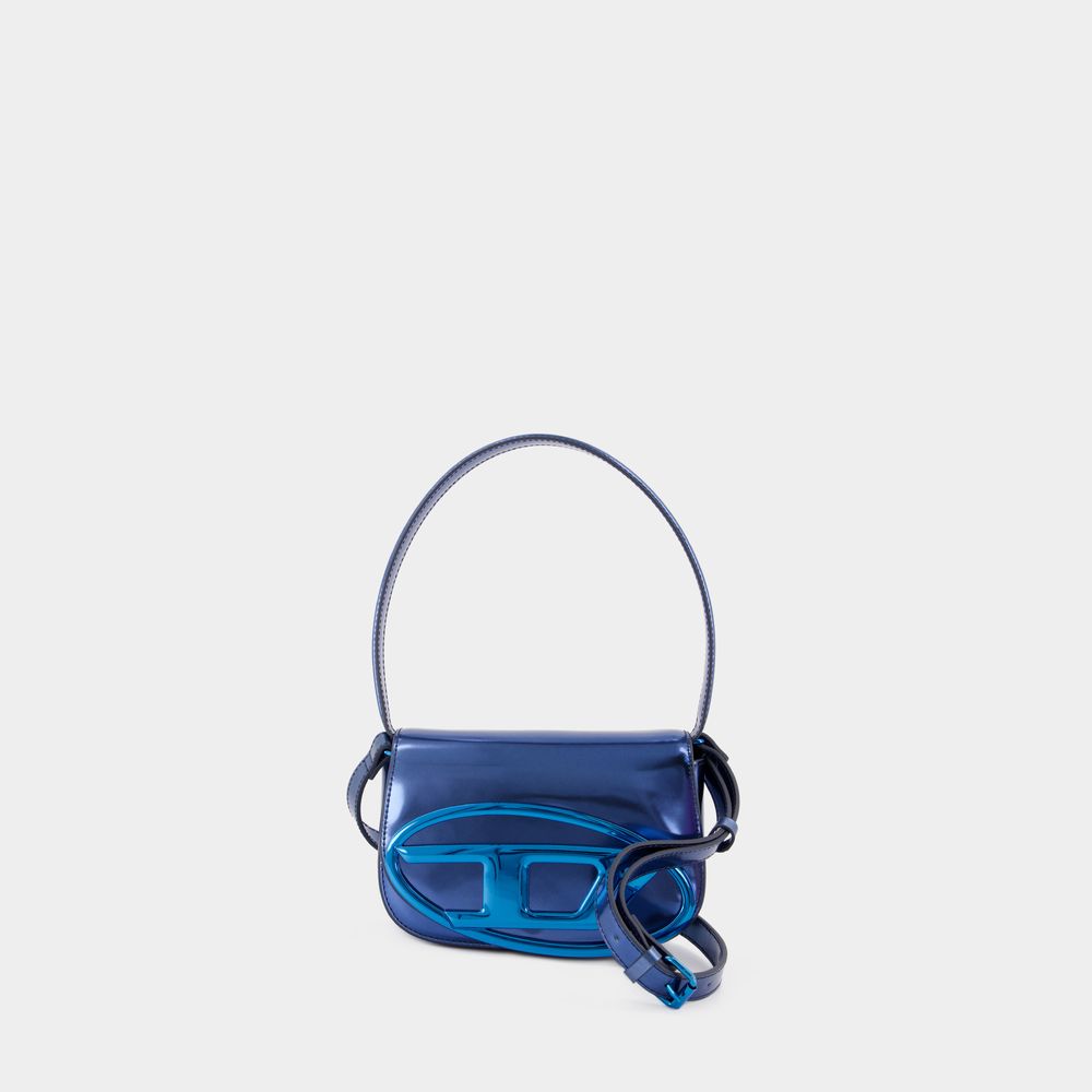 Shop Diesel 1dr Shoulder Bag -  - Leather - Blue