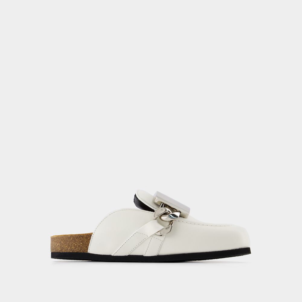 【関税込み】Gourmet Loafers - J.W. Anderson - White - Leathe Jw Anderson Gourmet Loafers - J.w. Anderson - White