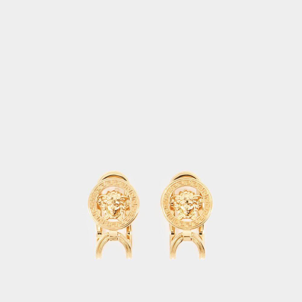 Shop Versace Ohrringe -  - Metall - Vergoldet In Gold