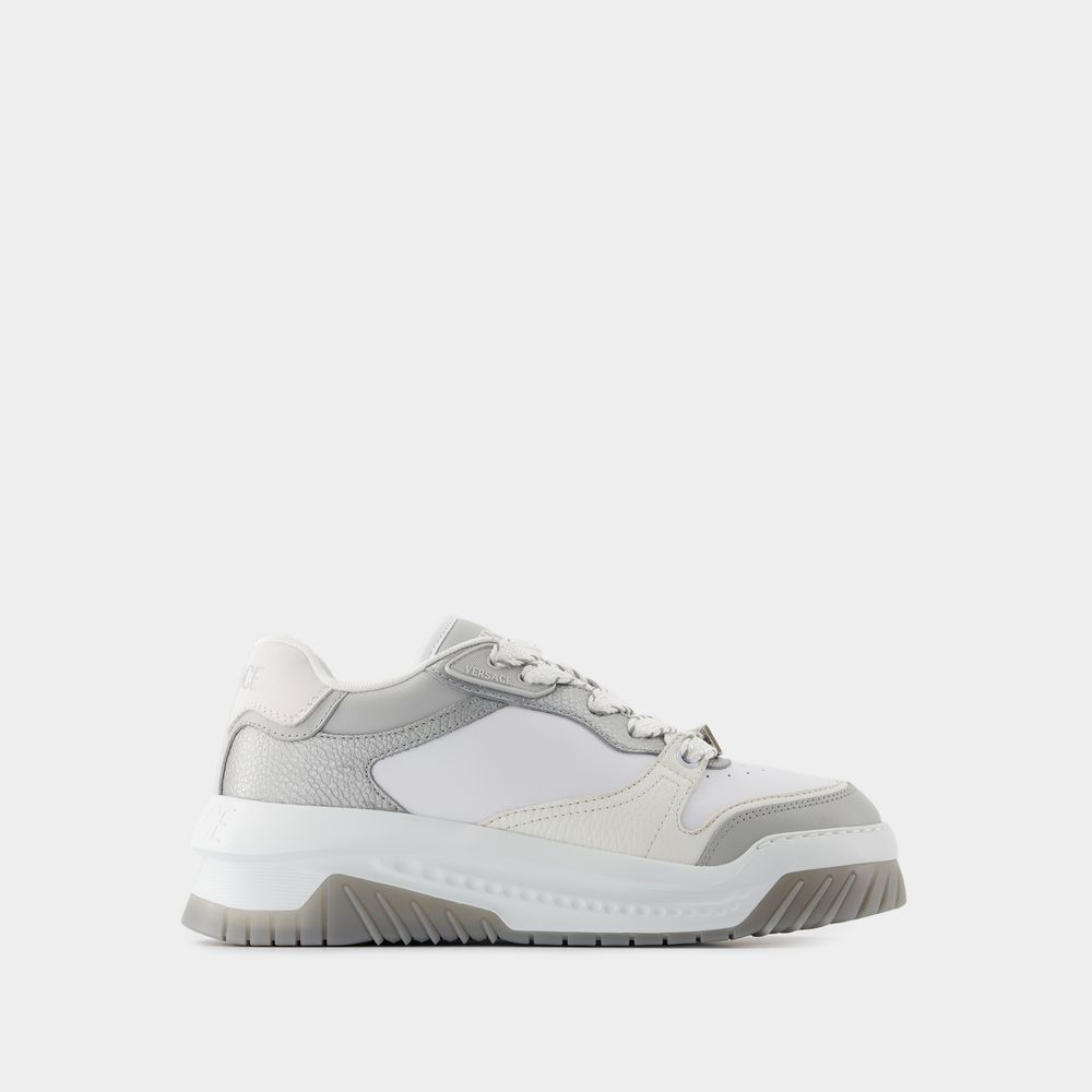 Versace Odissea Lightweight Sneakers In Grey