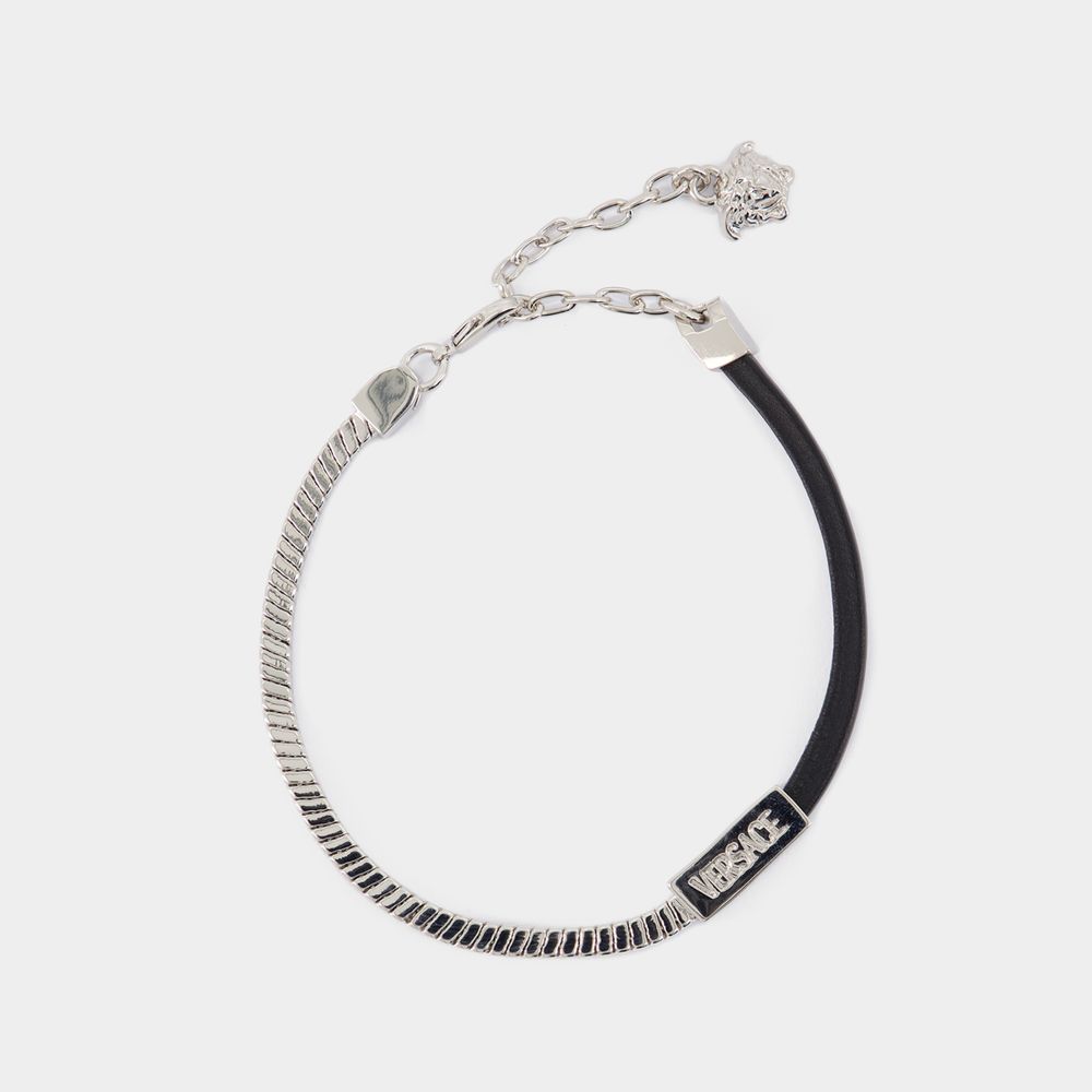 Shop Versace Bracelet -  - Metal - Silver