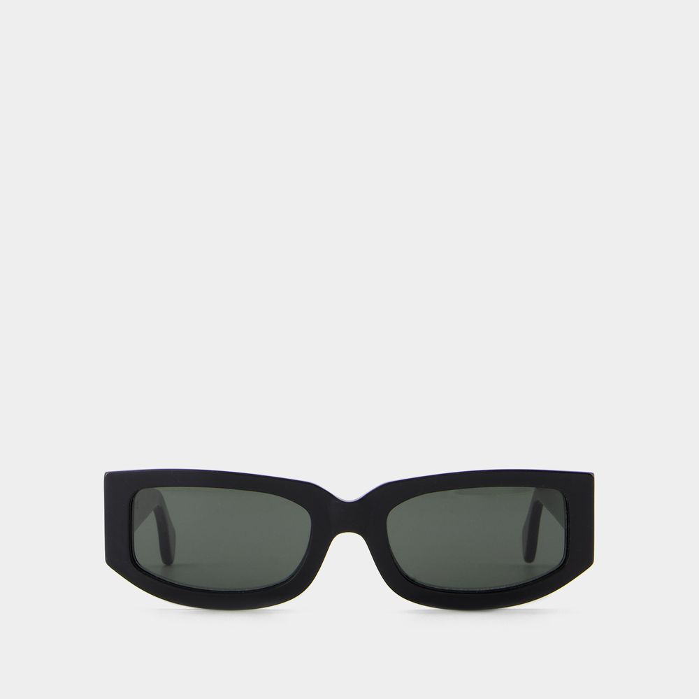 Shop Sunnei Prototipo 1 Sunglasses -  - Acetate - Black