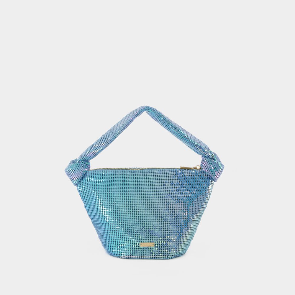 Cult Gaia Gia Épaule Bag Accessories -  - Blue Ciel - Strass