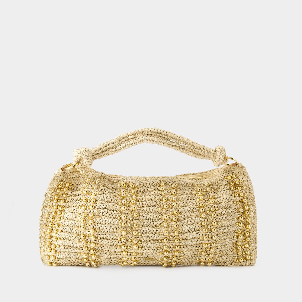 Shop Cult Gaia Hera Shoulder Bag -  - Raffia - Gold
