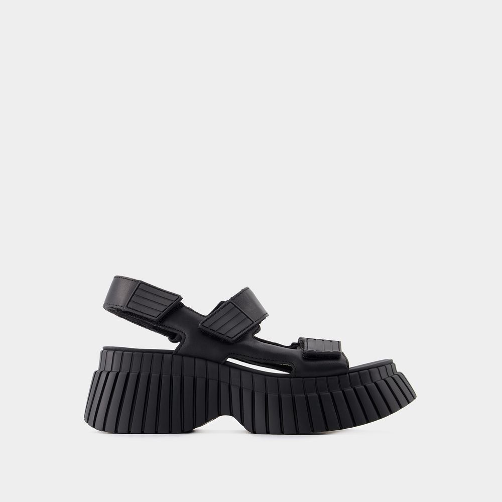 Shop Camper Bcn Sandals -  - Leather - Black