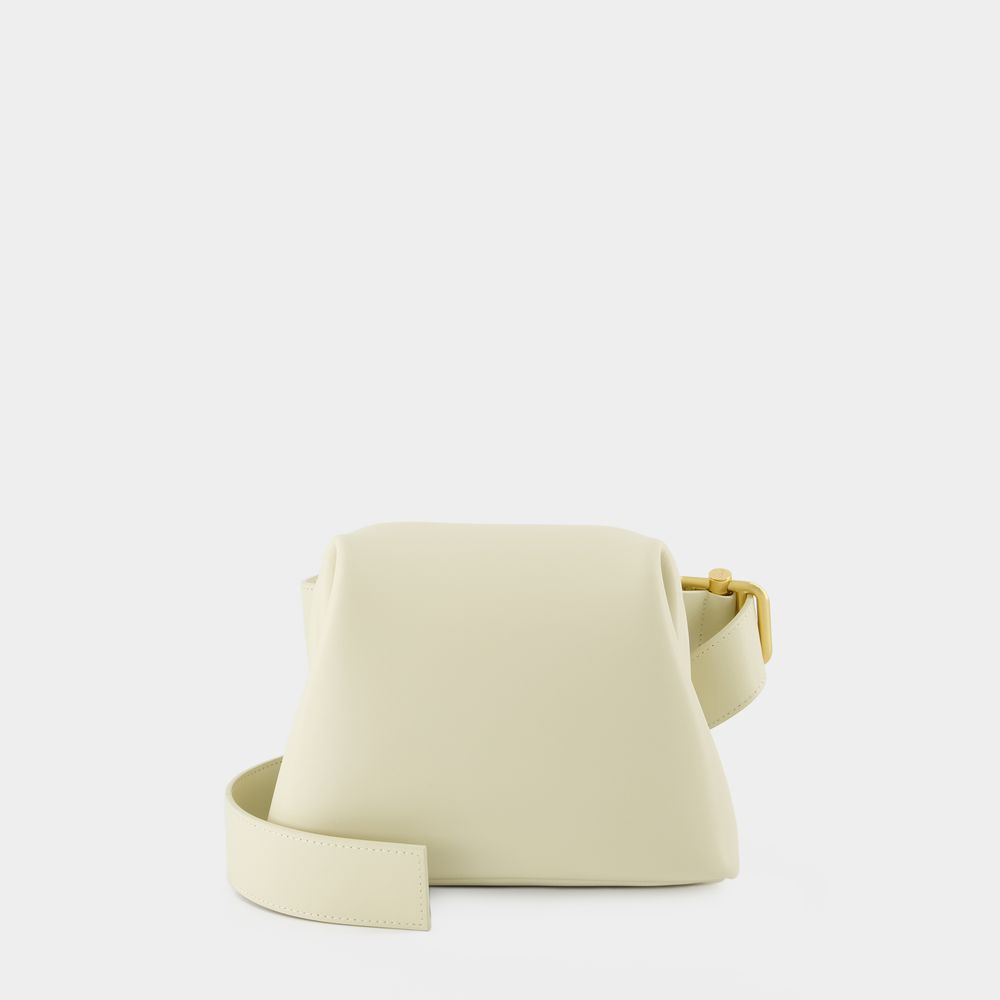 Osoi Mini Brot Hobo Bag -  - Cream - Leather In Beige