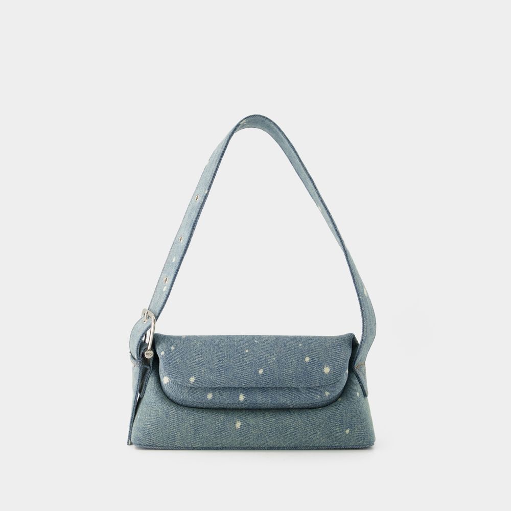 Shop Osoi Folder Brot Shoulder Bag -  - Cotton - Blue