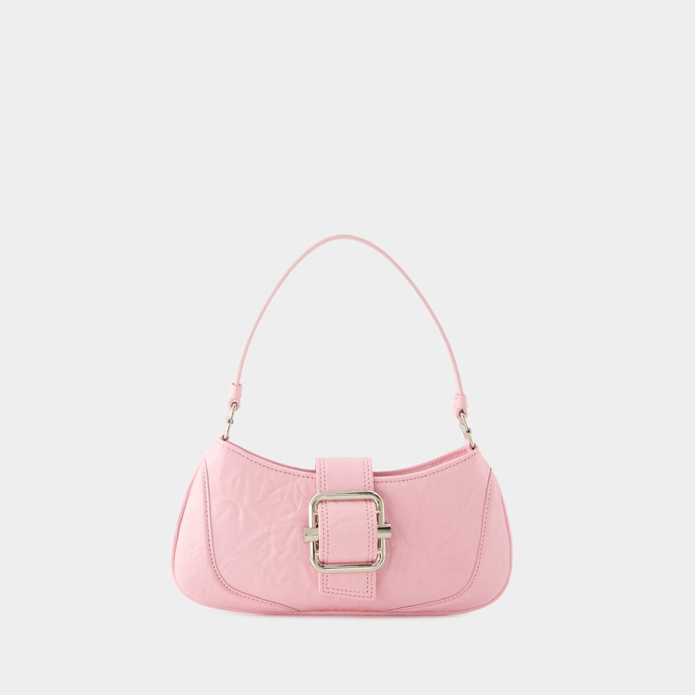 Shop Osoi Brocle Small Shoulder Bag -  - Cotton - Pink
