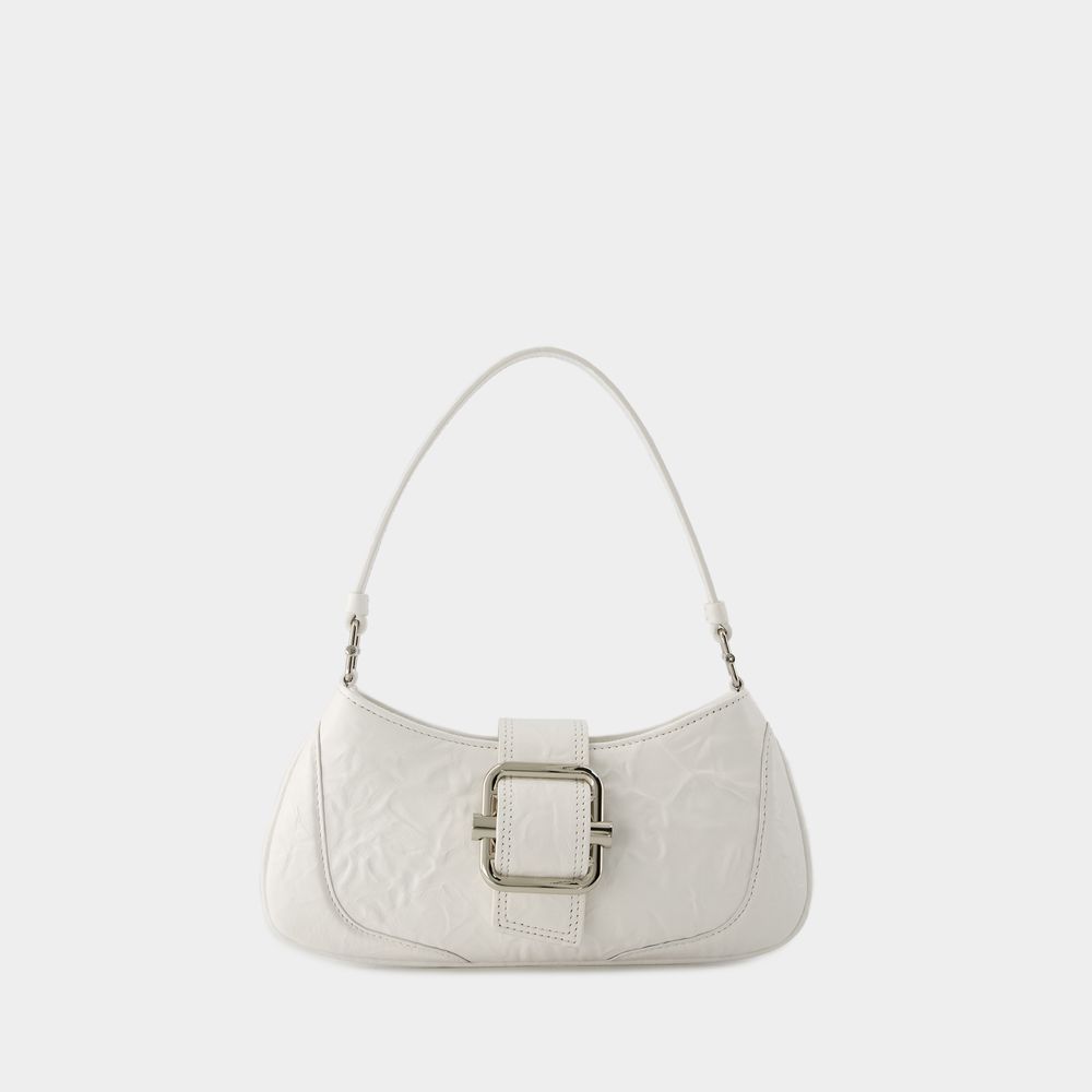 Shop Osoi Brocle Small Shoulder Bag -  - Cotton - White