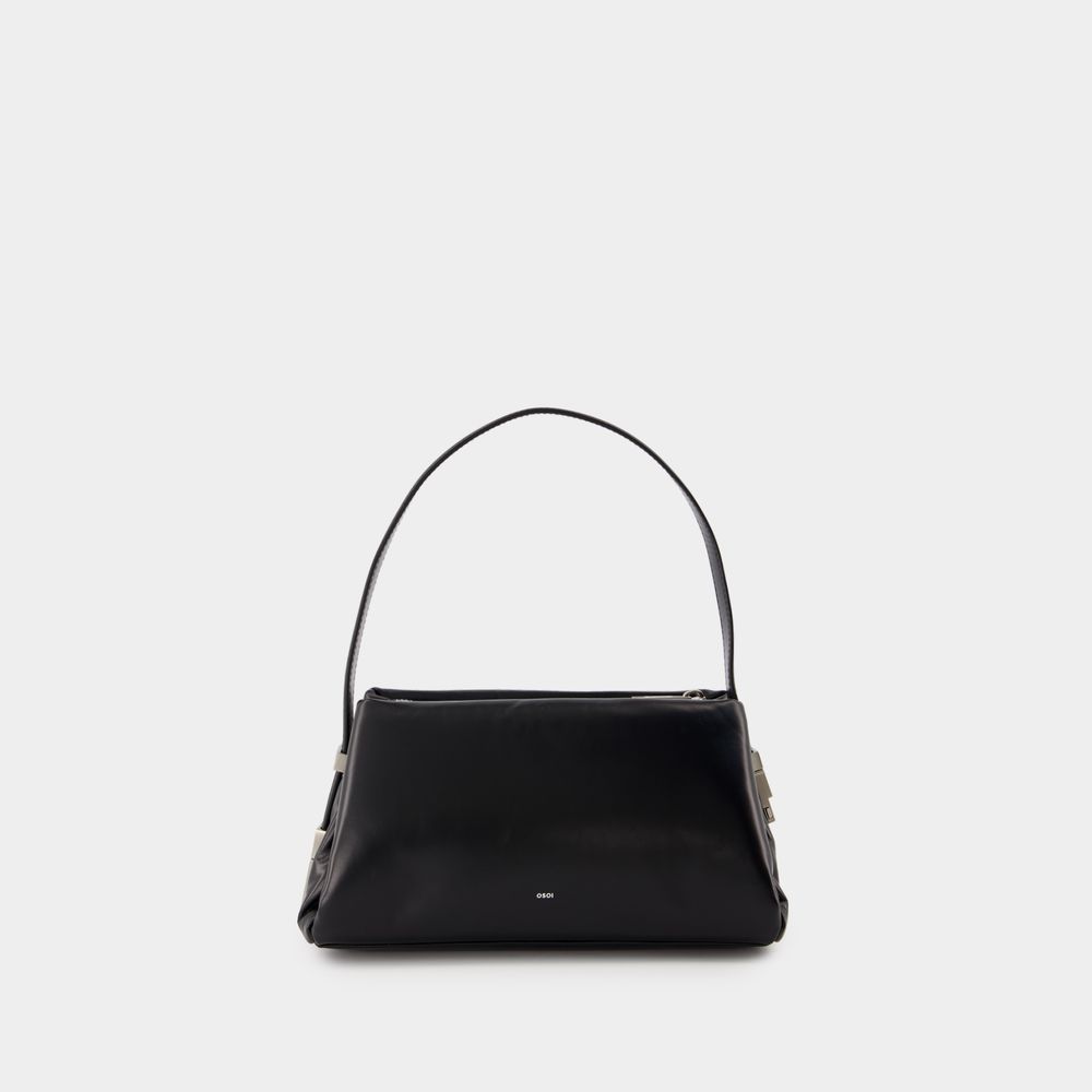 Osoi Pillow Mini Shoulder Bag -  - Leather - Black In Black