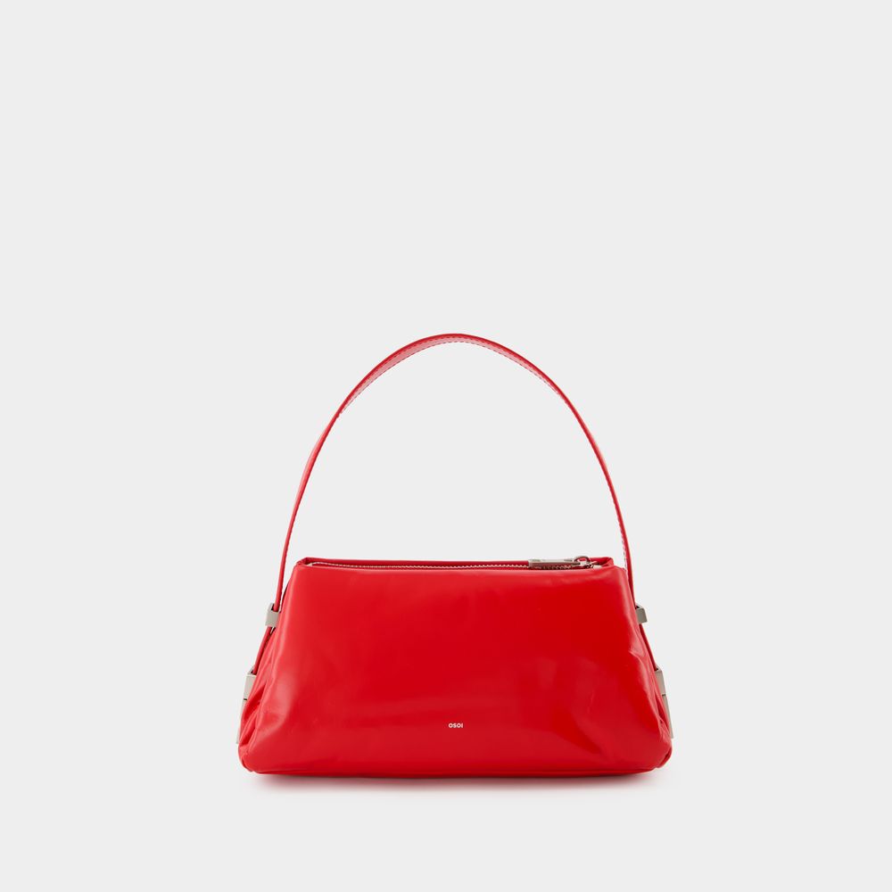 Shop Osoi Pillow Mini Shoulder Bag -  - Leather - Red