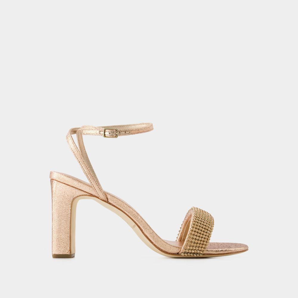 Shop Loeffler Randall Shay Sandals -  - Synthetic Leather - Dune In Beige